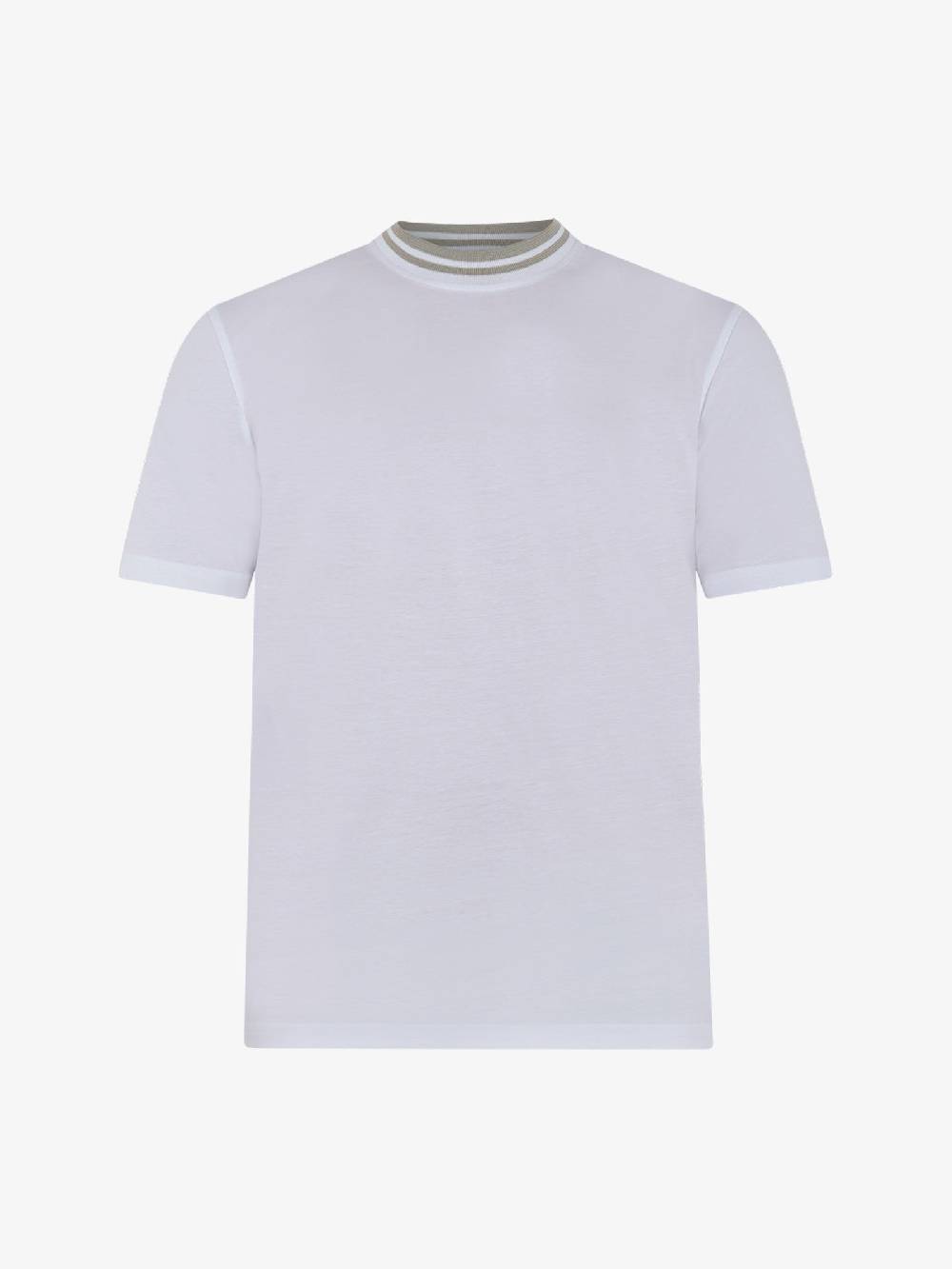 PRET A PORTER T-shirt Girocollo M9M2722 Uomo Cotone Bianco
