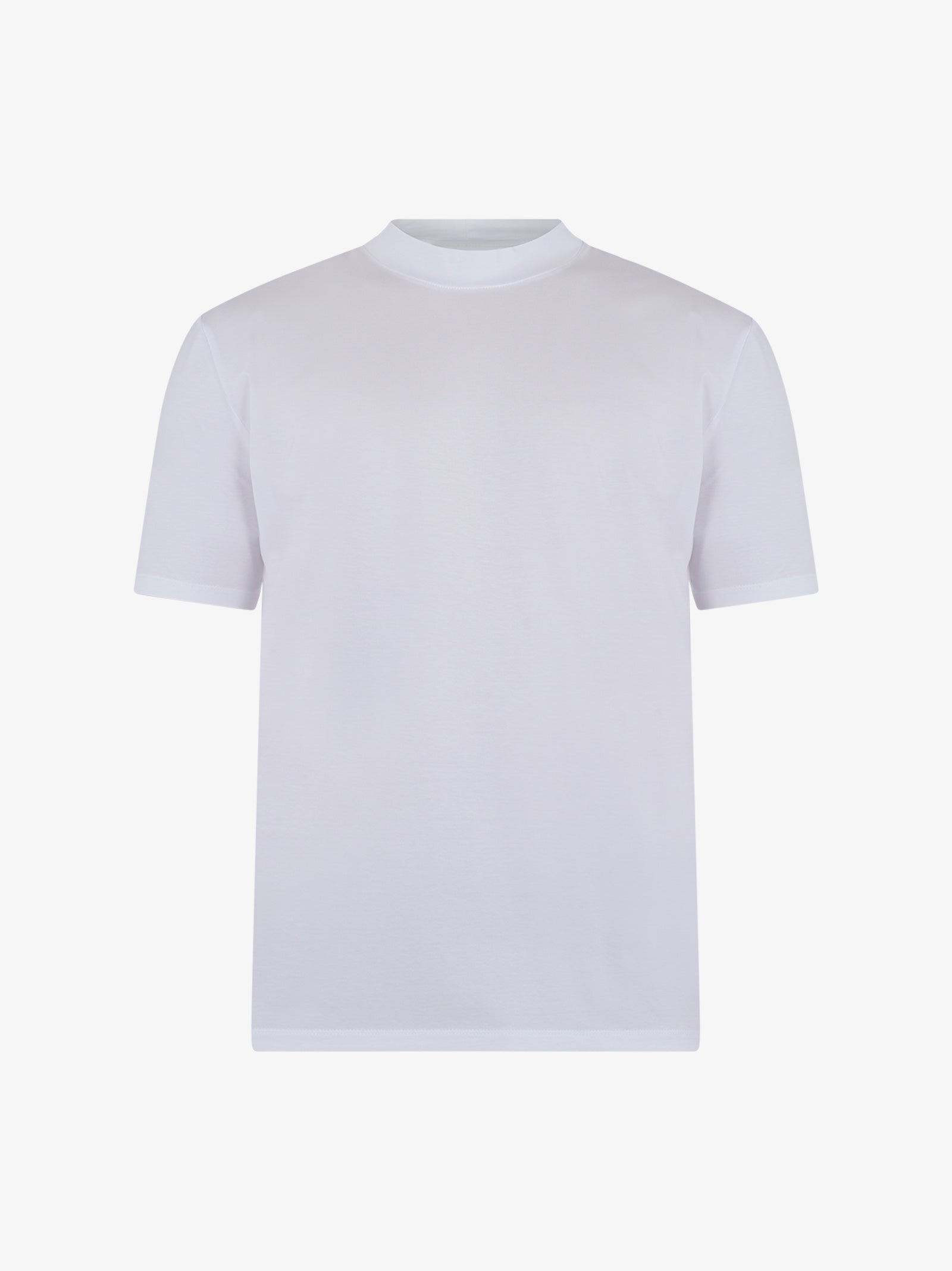 YES LONDON T-shirt Girocollo XM4090 Uomo Cotone Bianco