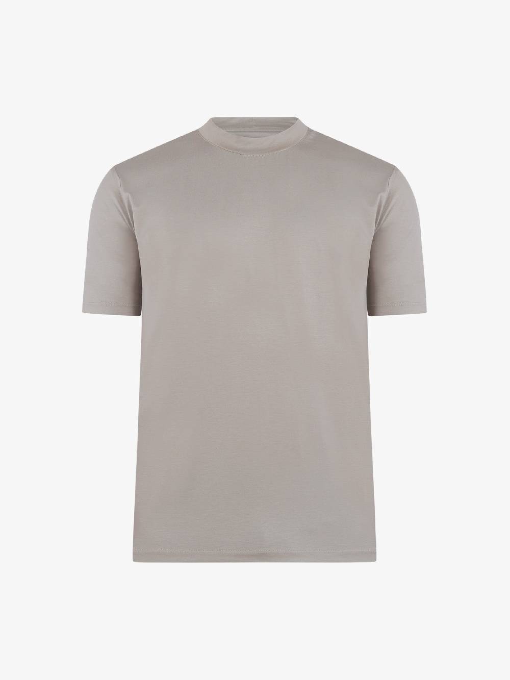 YES LONDON T-shirt Girocollo XM4118 Uomo Cotone Beige