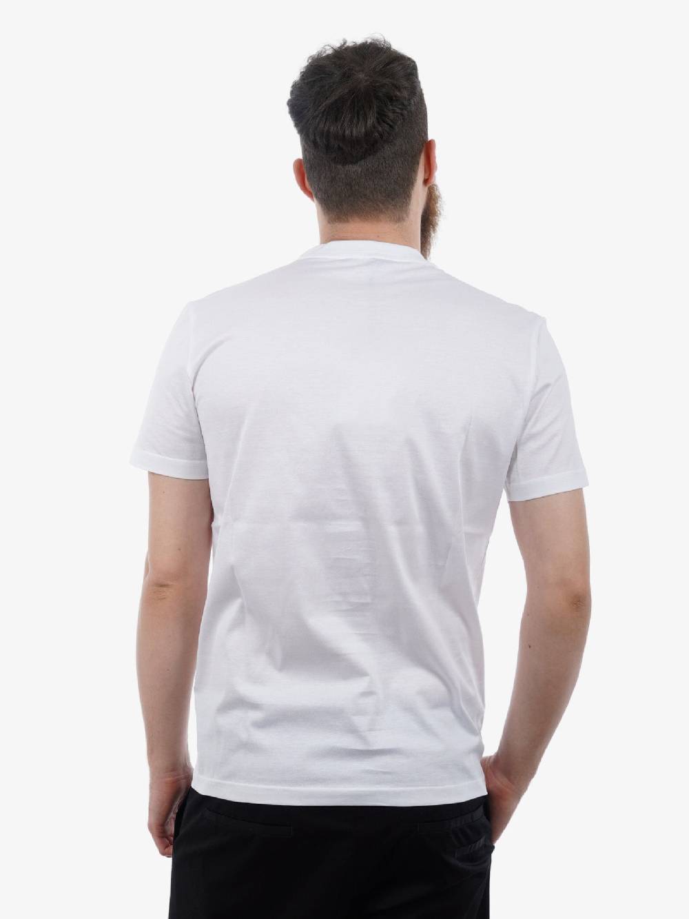 LOW BRAND T-shirt In Cotone Bianco Basic Jersey Mercer Uomo