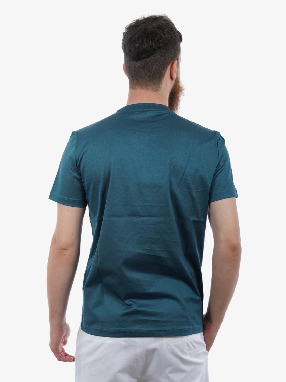 LOW BRAND T-shirt In Cotone Verde: B134 Basic Jersey Mercer