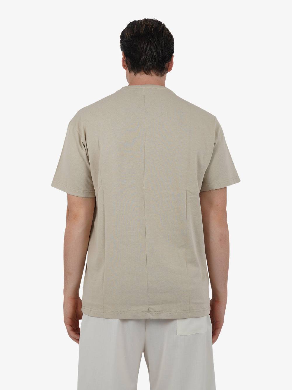 STATE OF ORDER T-shirt Lazo SO1TSS240006 Uomo Cotone Beige
