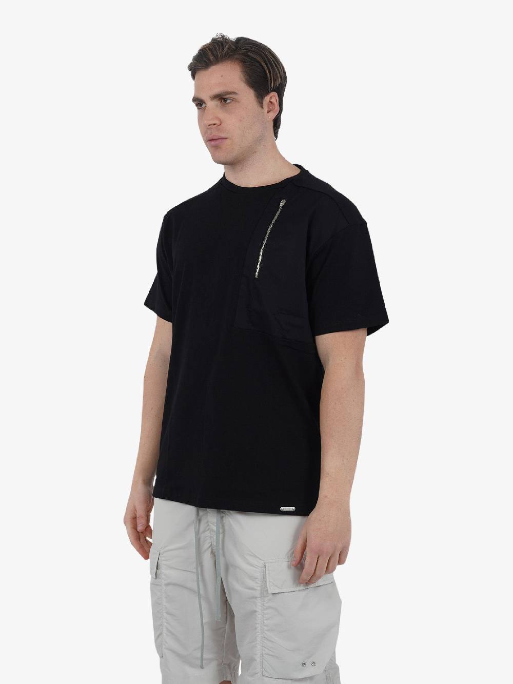 STATE OF ORDER T-shirt LAZO SO1TSS240006 Uomo Cotone Nero