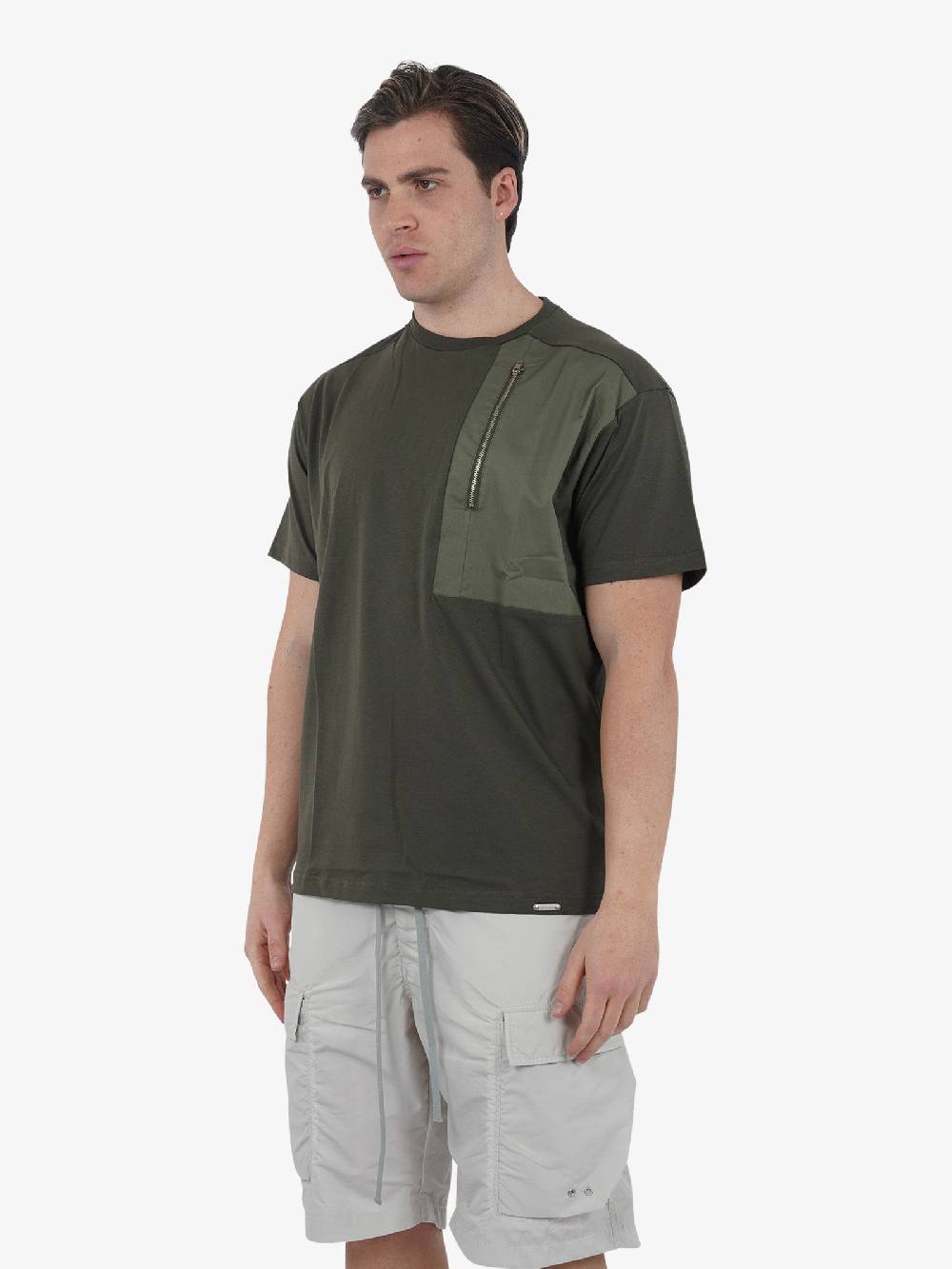 STATE OF ORDER T-shirt LAZO SO1TSS240006 Uomo Cotone Verde