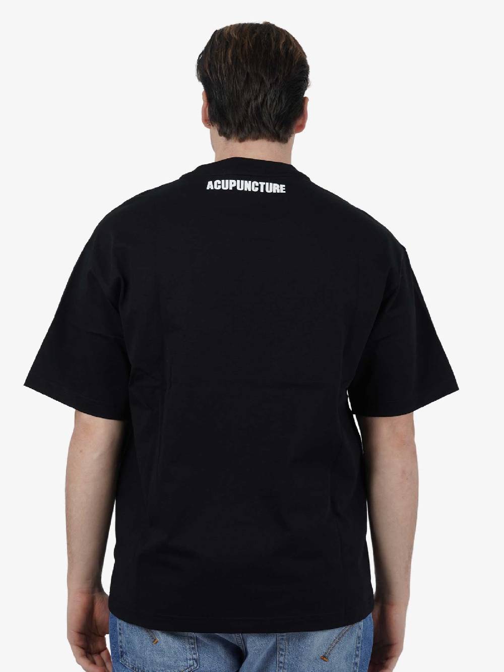 ACUPUNCTURE T-shirt MACKEREL SHARK Uomo Cotone Nero