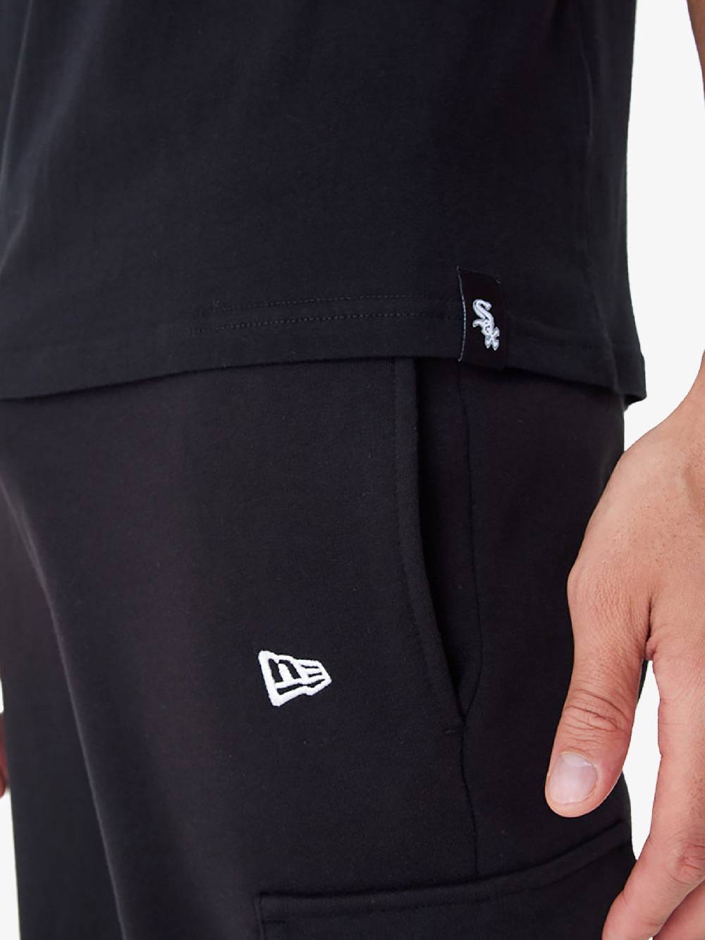 NEW ERA T-shirt Oversize Chicago White Sox MLB Food Graphic 60435535 Uomo Cotone Nero