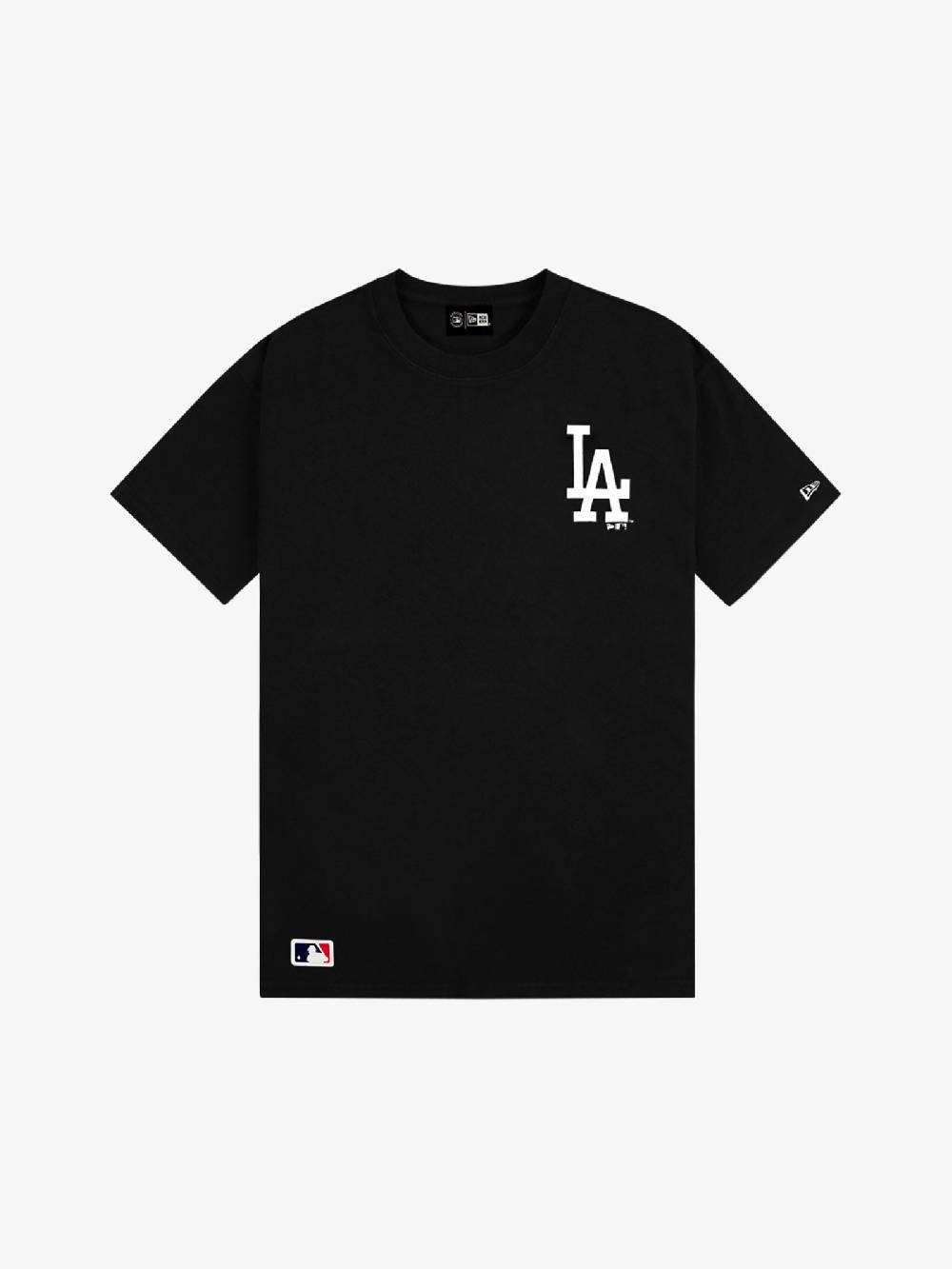 NEW ERA T-shirt Oversize LA Dodgers MLB Essential 60416724 uomo cotone nero