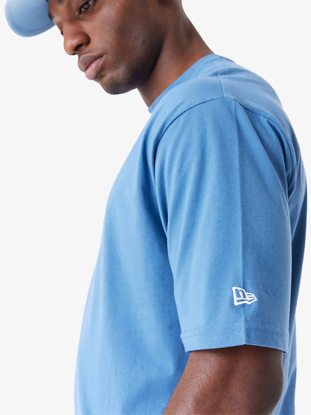 NEW ERA T-shirt Oversize LA Dodgers MLB World Series 60502659 Uomo Cotone Azzurro