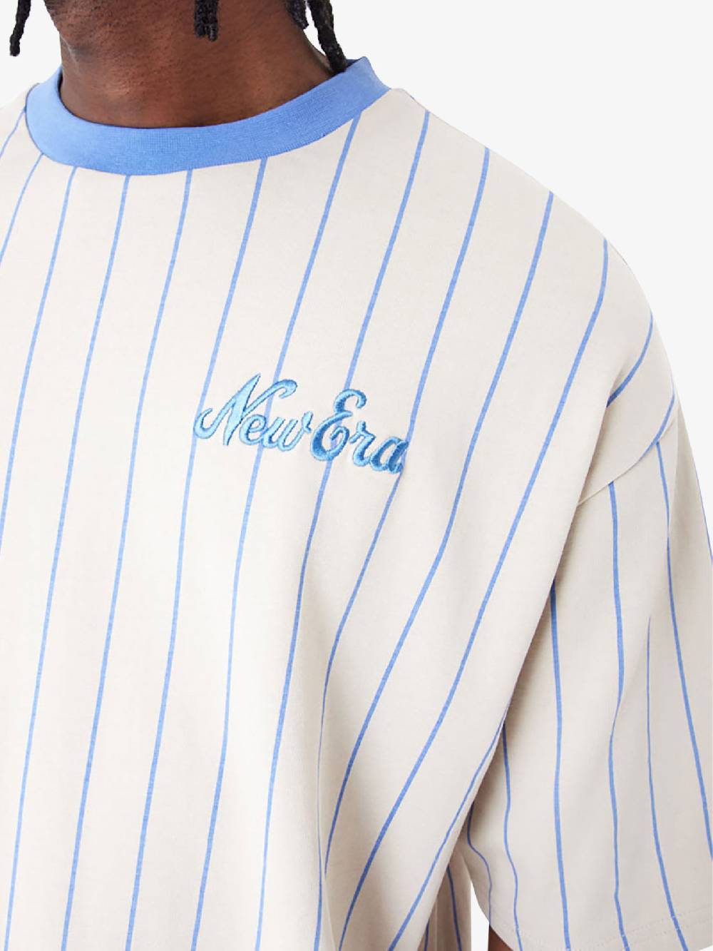 NEW ERA T-shirt Oversize New Era Gessata 60435410 Uomo Cotone Beige