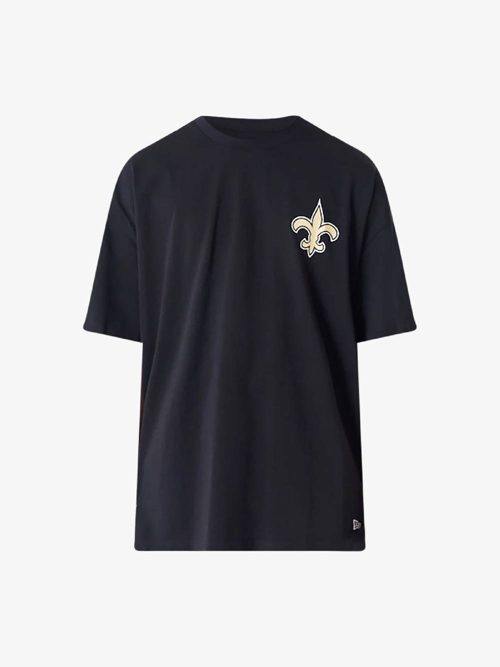 NEW ERA T-shirt Oversize New Orleans Saints NFL Drop Shoulder 60435375 uomo cotone nero
