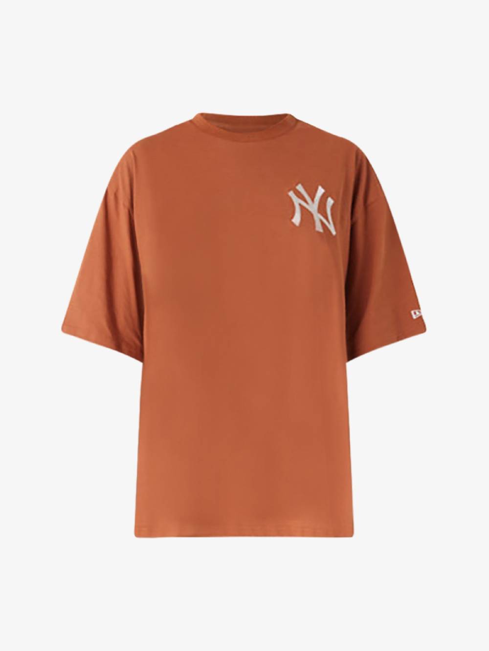 NEW ERA T-shirt Oversize New York Yankees League Essential 60435552 uomo cotone marrone