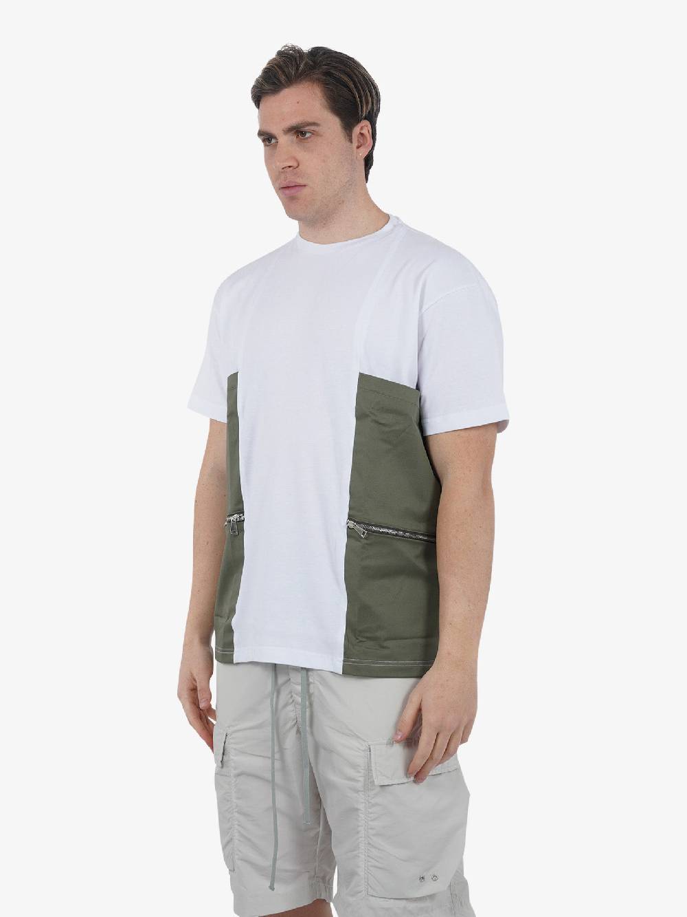 STATE OF ORDER T-shirt PORTER SO1TSS240011 Uomo Cotone Bianco