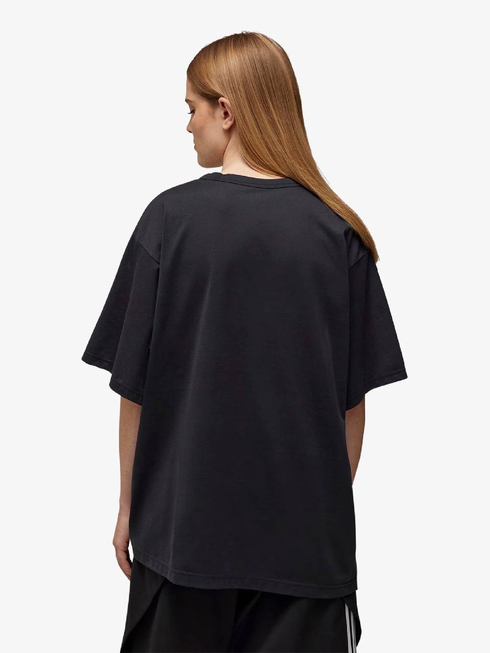 Y-3 T-Shirt Premium IN4377 Donna Orlo Asimmetrico Nero
