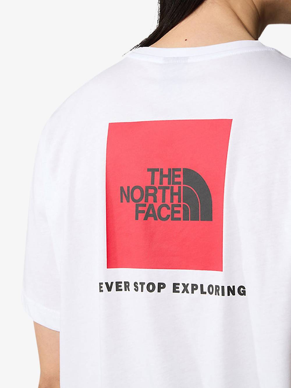 THE NORTH FACE T-Shirt Redbox 87NP Uomo In Cotone Bianco