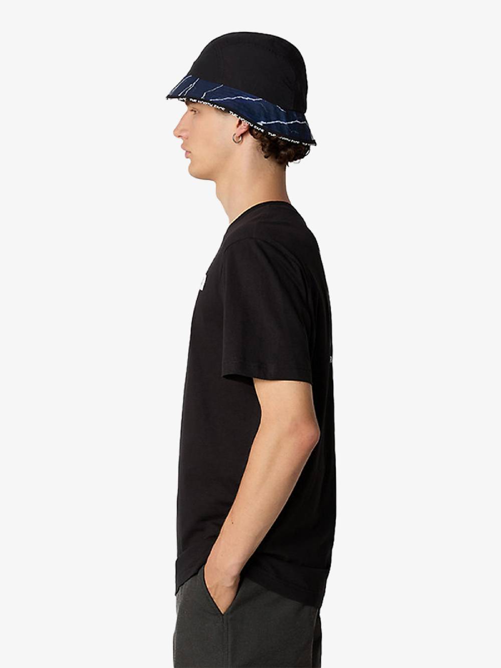 THE NORTH FACE T-shirt Redbox 87NPuomo In Cotone Nero
