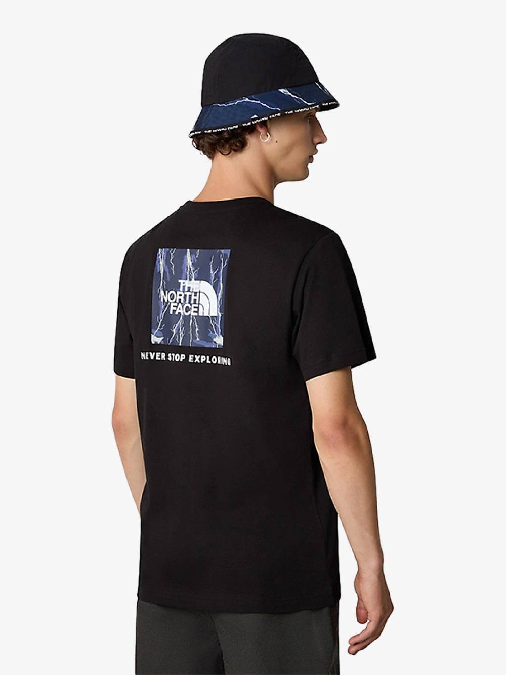 THE NORTH FACE T-shirt Redbox 87NPuomo In Cotone Nero