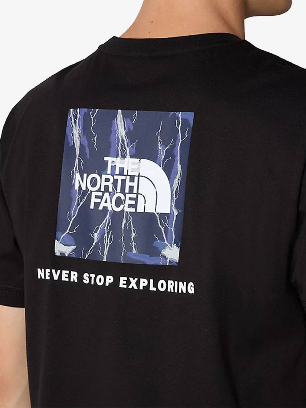 THE NORTH FACE T-shirt Redbox 87NPuomo In Cotone Nero