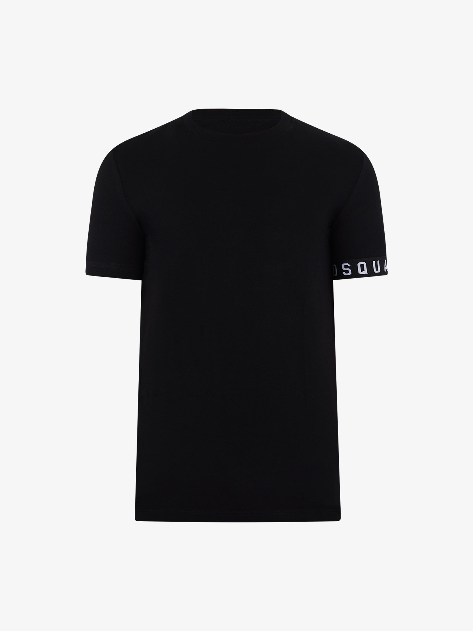 DSQUARED2 T-shirt Round Neck D9M3S5400 Uomo Cotone Nero