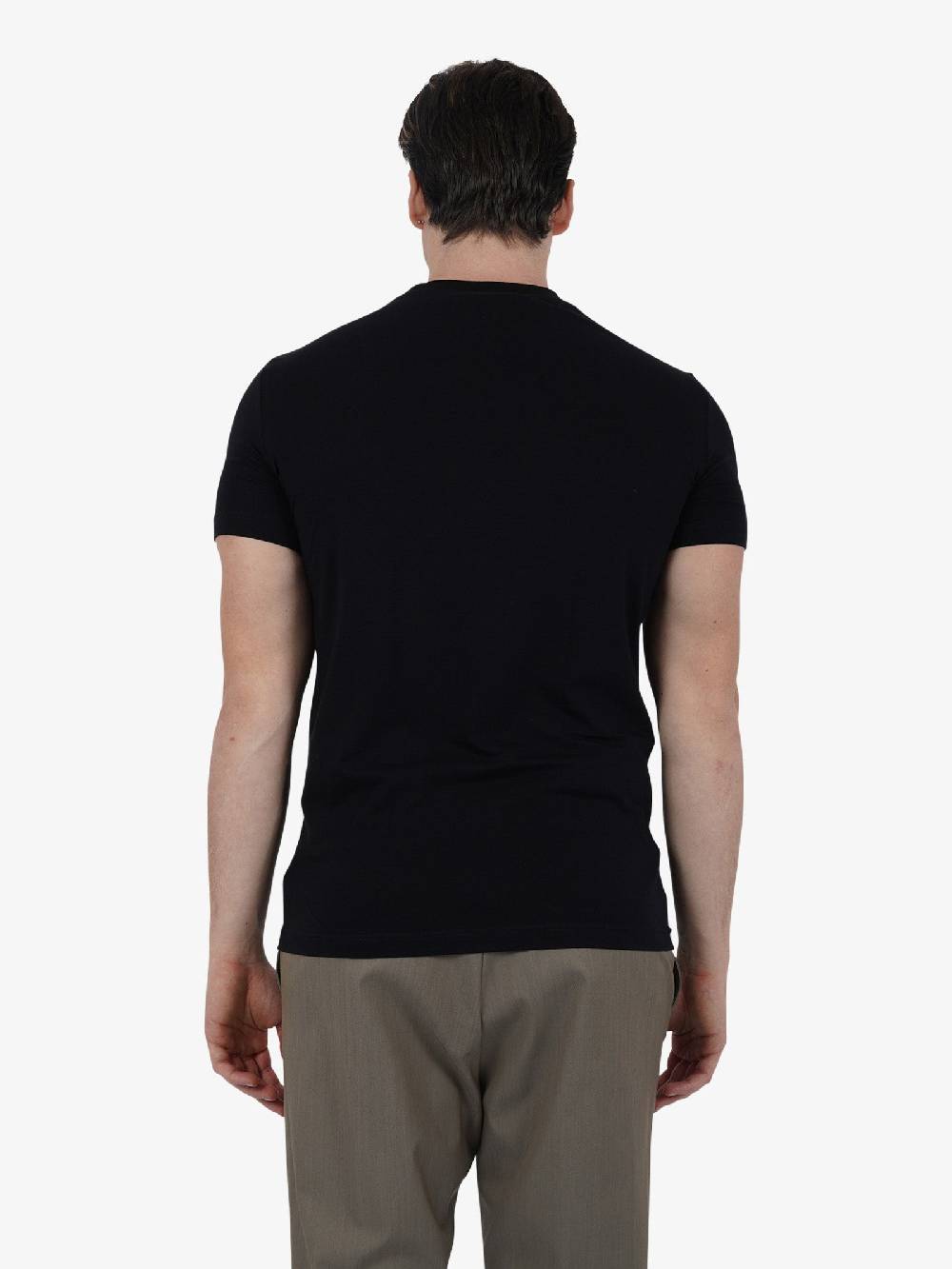 DSQUARED2 T-shirt ROUND NECK T-SHIRT D9M204900 Uomo Cotone Nero