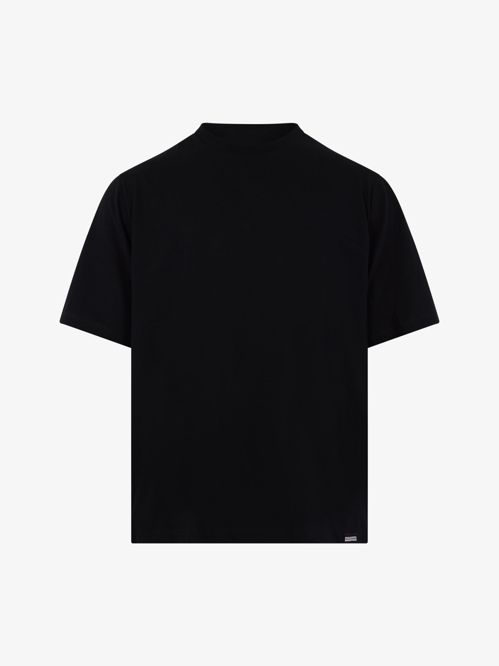 DSQUARED2 T-shirt ROUND NECK T-SHIRT D9M3Z5090 uomo cotone nero