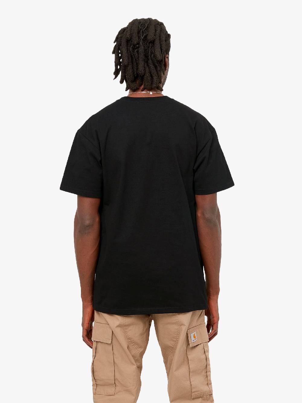 CARHARTT WIP T-Shirt S/S Chase I026391_00F_XX Uomo In Cotone Nero