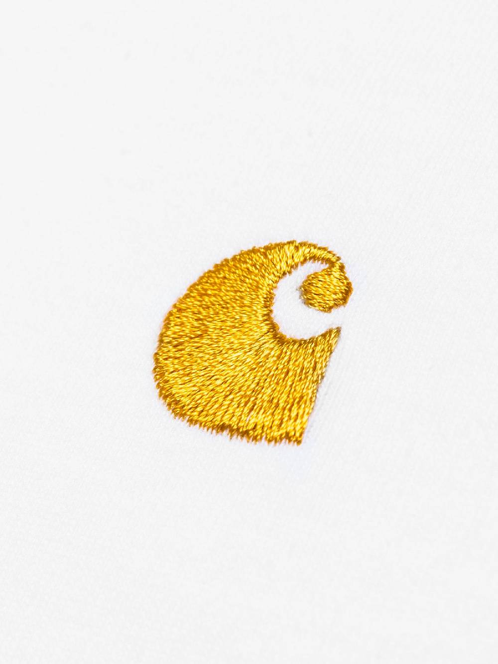 CARHARTT WIP T-Shirt S/S Chase I026391_00R_XX Uomo In Cotone Bianco