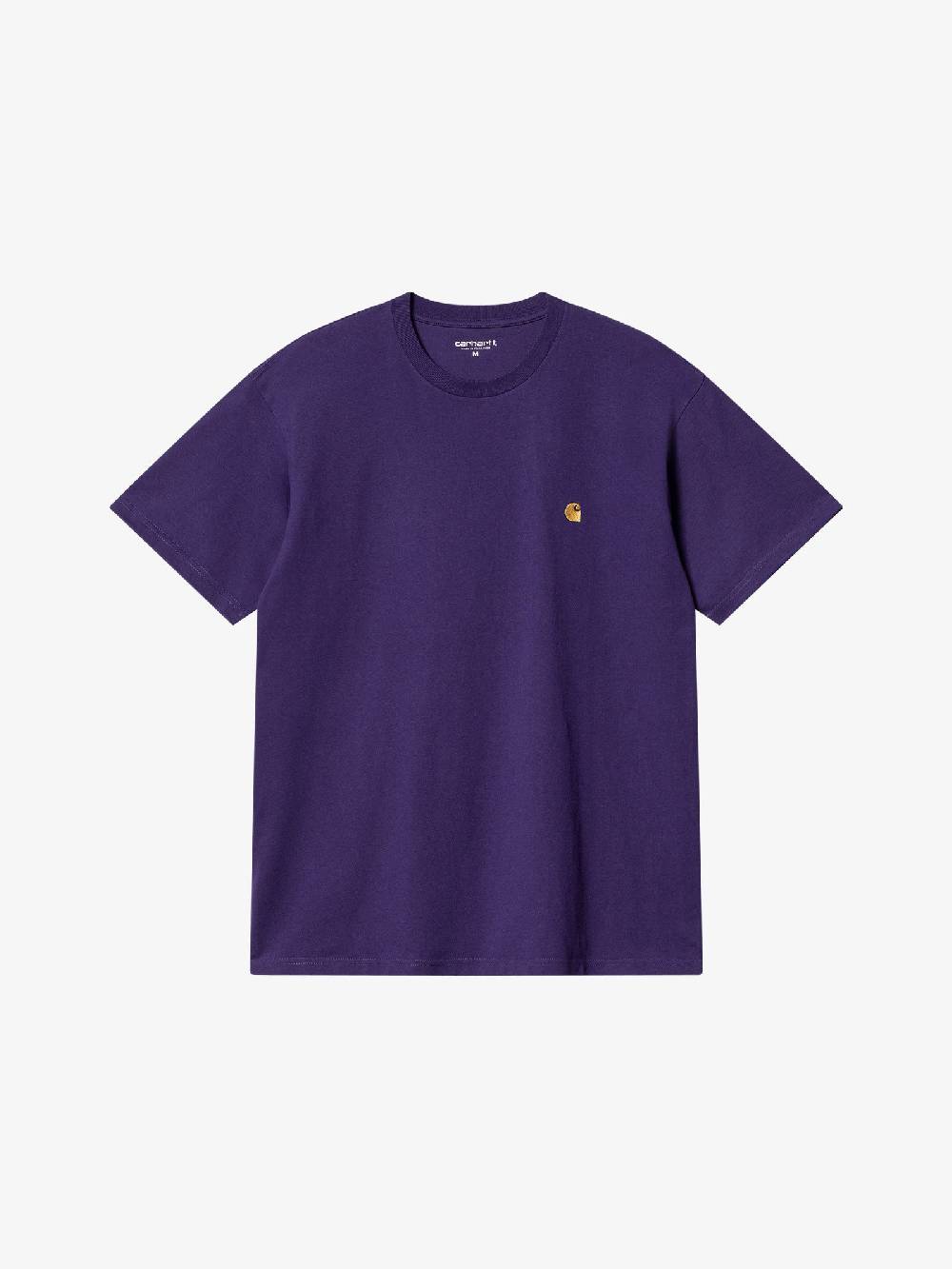 CARHARTT WIP T-shirt S/S Chase I026391_1YV_XX uomo in cotone viola