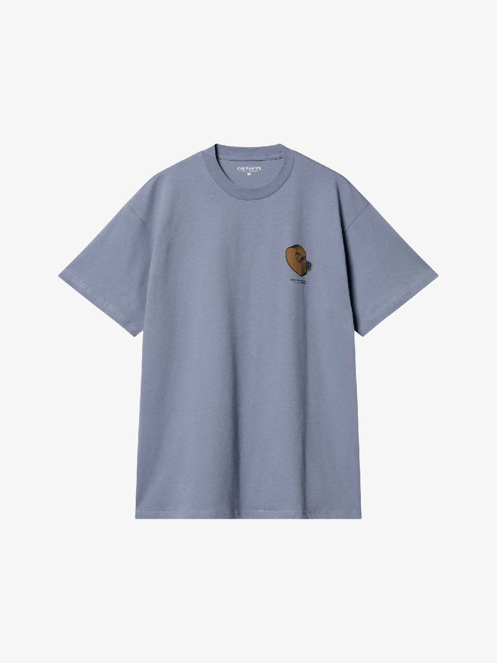 CARHARTT WIP T-Shirt S/S Diagram C I033177_1YD_XX uomo baia blu