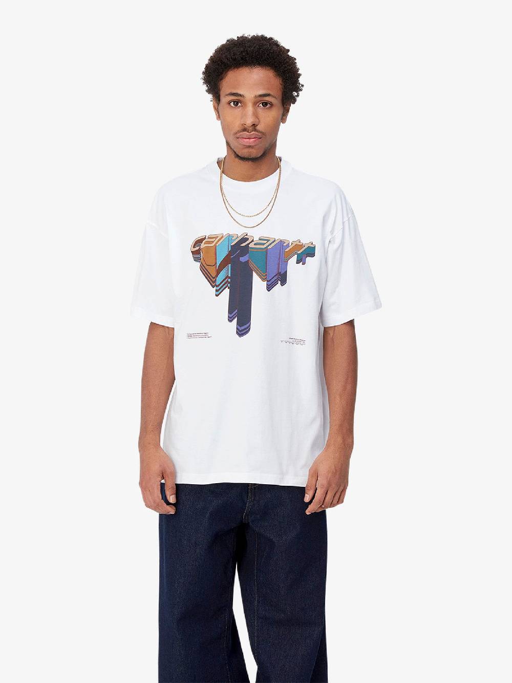 CARHARTT WIP T-Shirt S/S Diagram Script I033176_02_XX Uomo Bianco