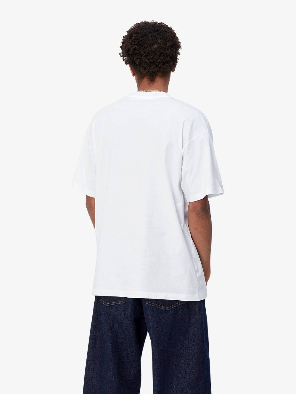 CARHARTT WIP T-Shirt S/S Diagram Script I033176_02_XX Uomo Bianco