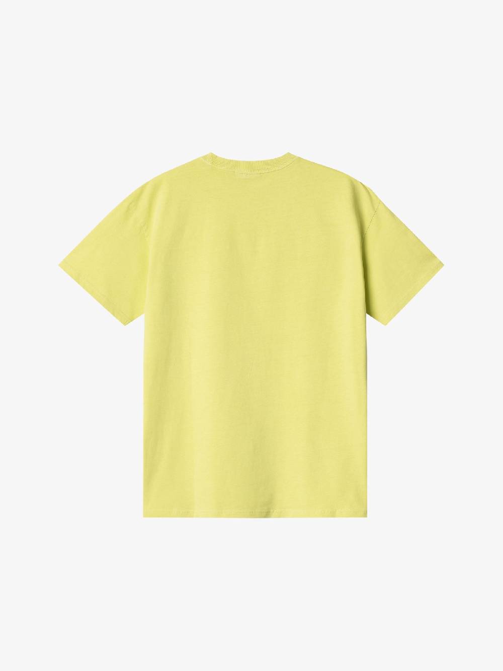 CARHARTT WIP T-shirt S/S Duster Script I033622_ Uomo Cotone Giallo