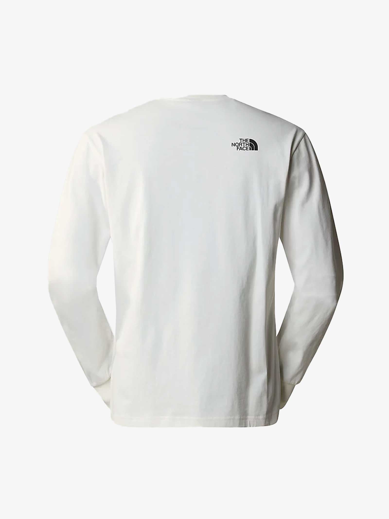 THE NORTH FACE T-shirt S/S Est 1966 NF0A87E6QLI1 Uomo Cotone Bianco
