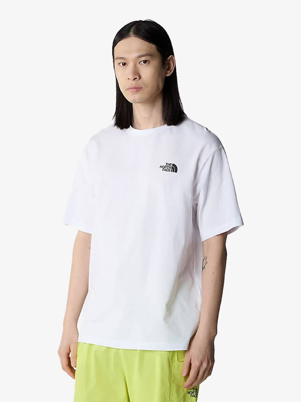 THE NORTH FACE T-shirt S/S Festival NF0A8799 Uomo Cotone Bianco