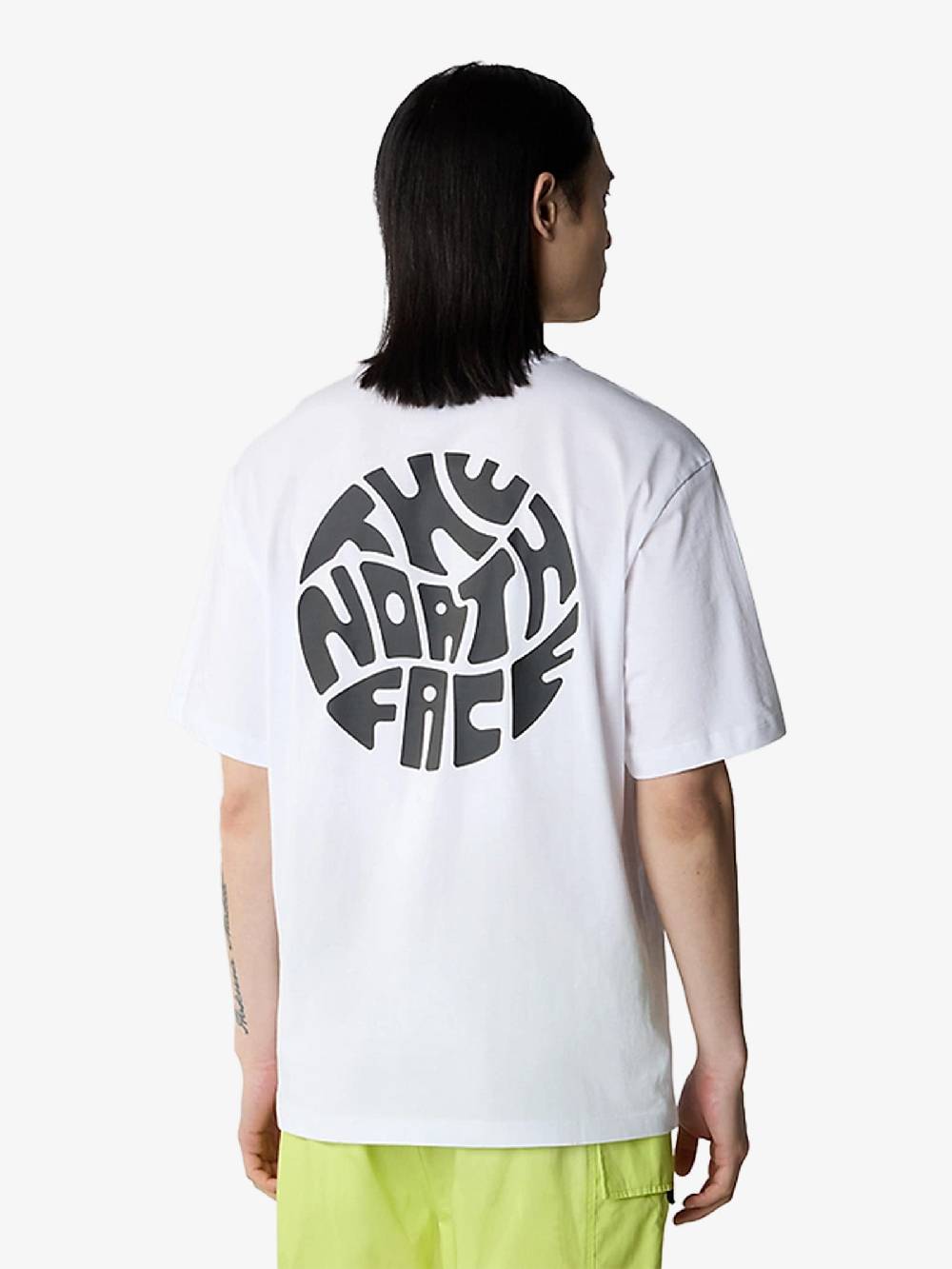 THE NORTH FACE T-shirt S/S Festival NF0A8799 Uomo Cotone Bianco