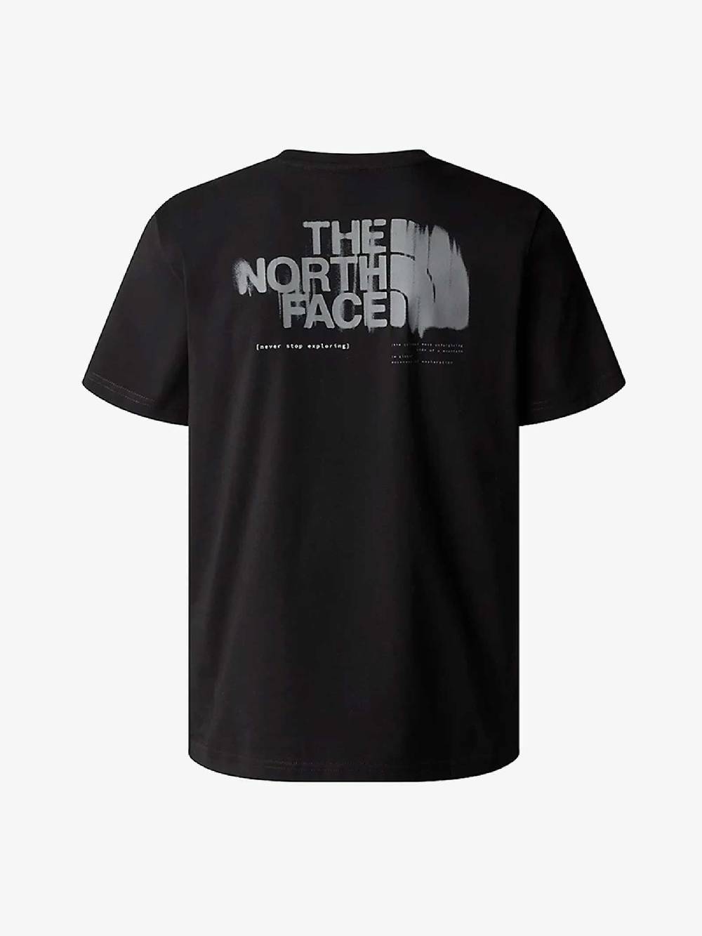 THE NORTH FACE T-shirt S/S Graphic 87EW Uomo Cotone Nero