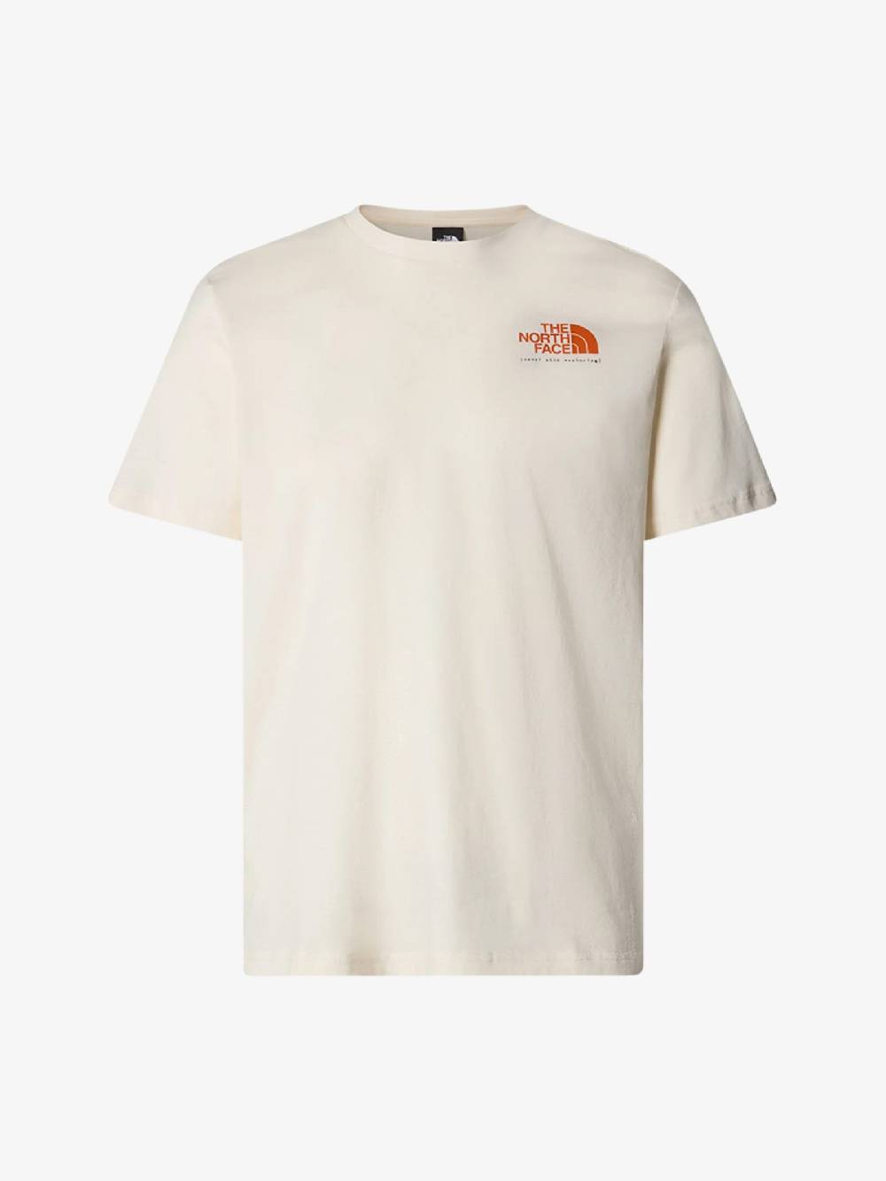 THE NORTH FACE T-shirt S/S Graphic NF0A87EW uomo cotone bianco