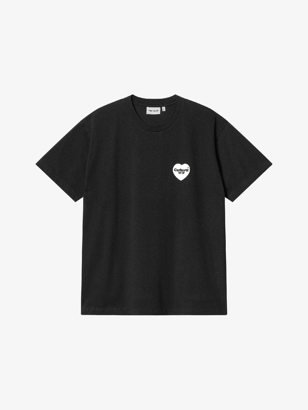 CARHARTT WIP T-shirt S/S Heart Bandana I033116_0D2_06 uomo in cotone nero