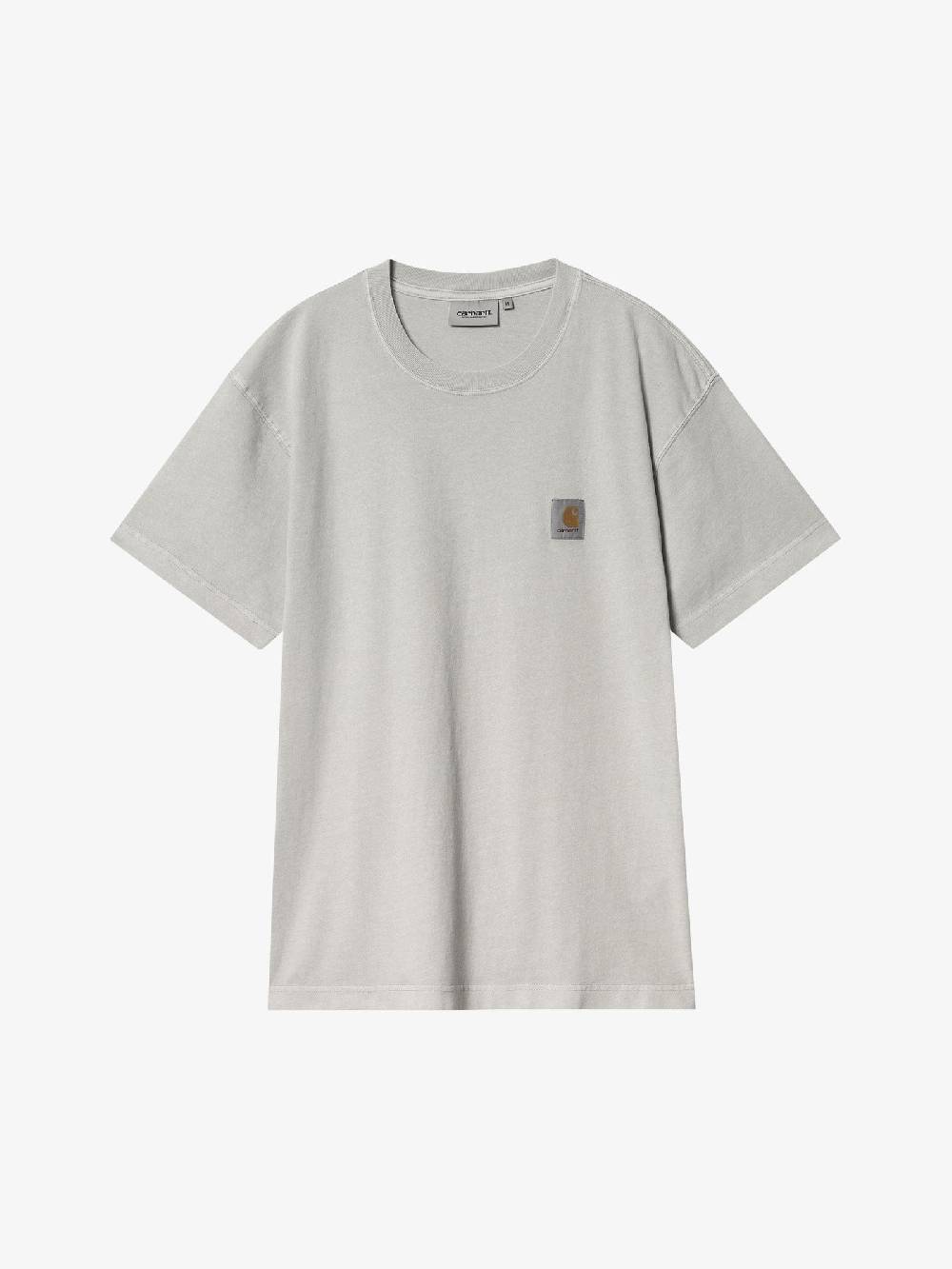 CARHARTT WIP T-shirt S/S Nelson I029949_ uomo cotone grigio