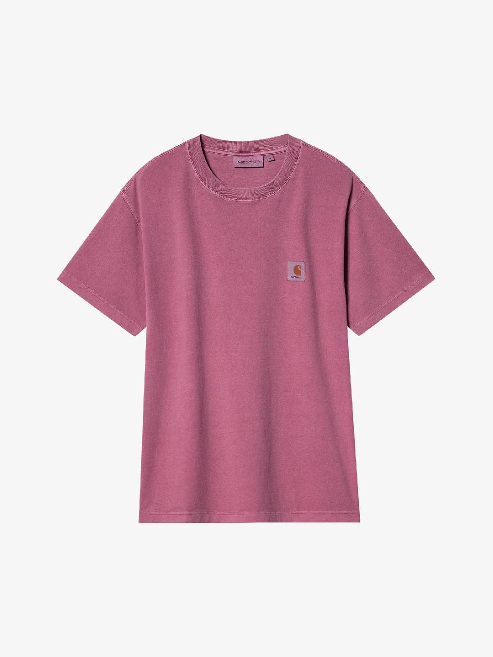 CARHARTT WIP T-shirt S/S Nelson I029949_ uomo cotone rosa