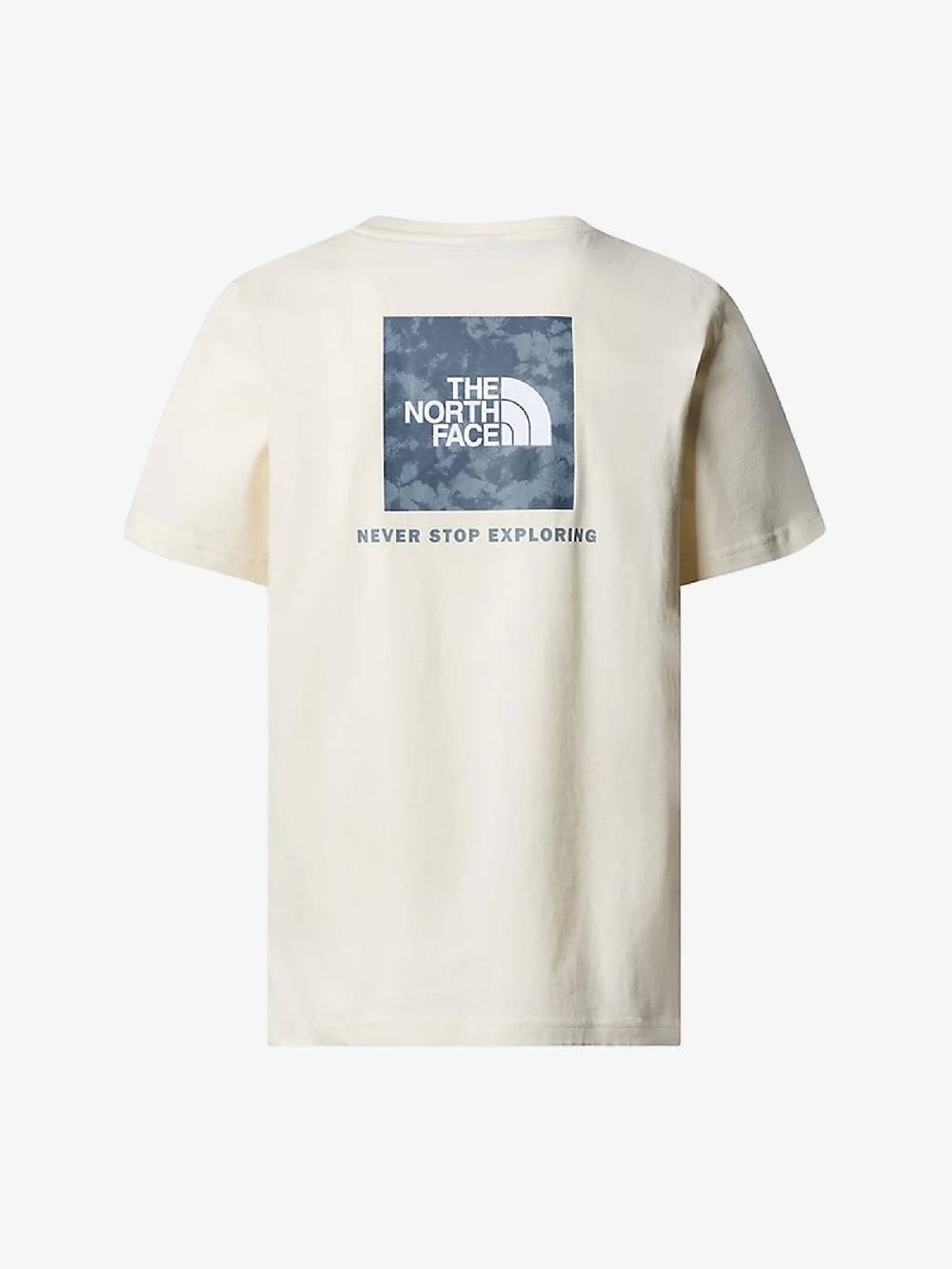 THE NORTH FACE T-shirt S/S REDBOX TEE 87NP Uomo Cotone Bianco