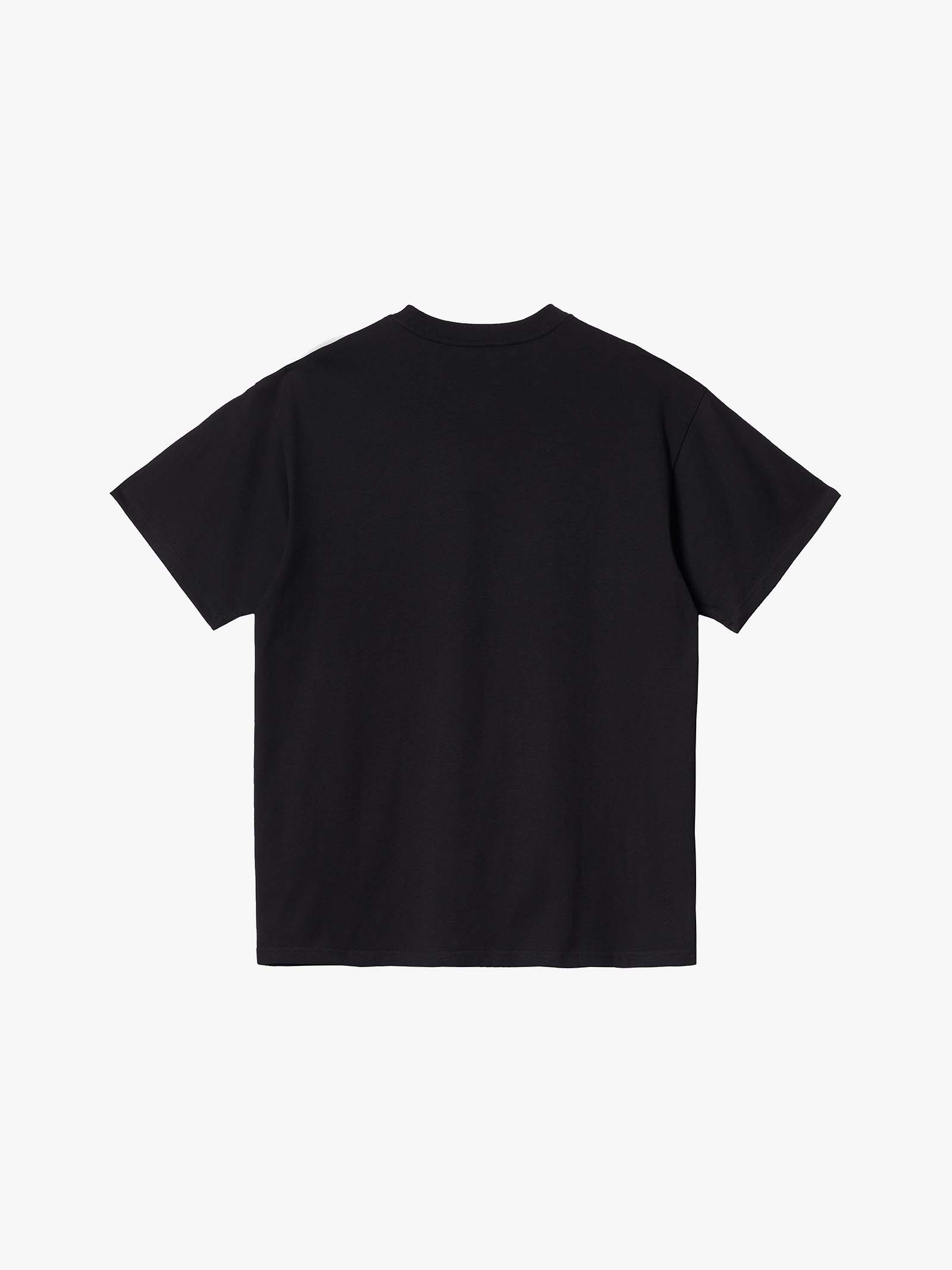 CARHARTT WIP T-Shirt S/S Script Embroidery Uomo Nera
