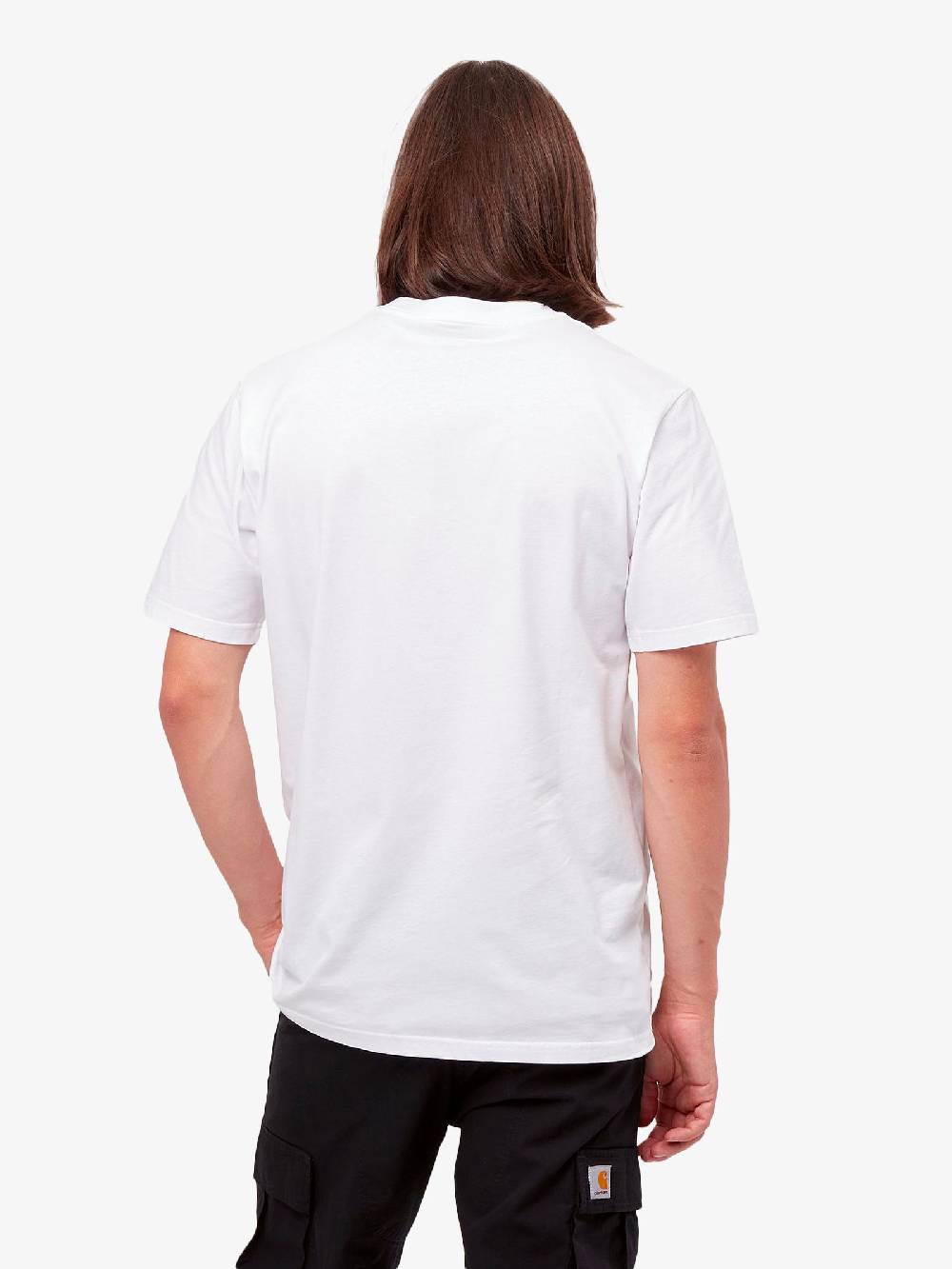 CARHARTT WIP T-Shirt S/S Script I031047_00A_XX Uomo Bianca