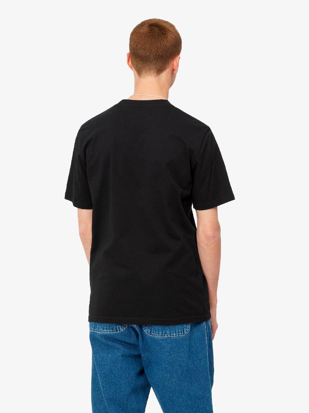 CARHARTT WIP T-Shirt S/S Script I031047_0D2_XX Uomo Nera