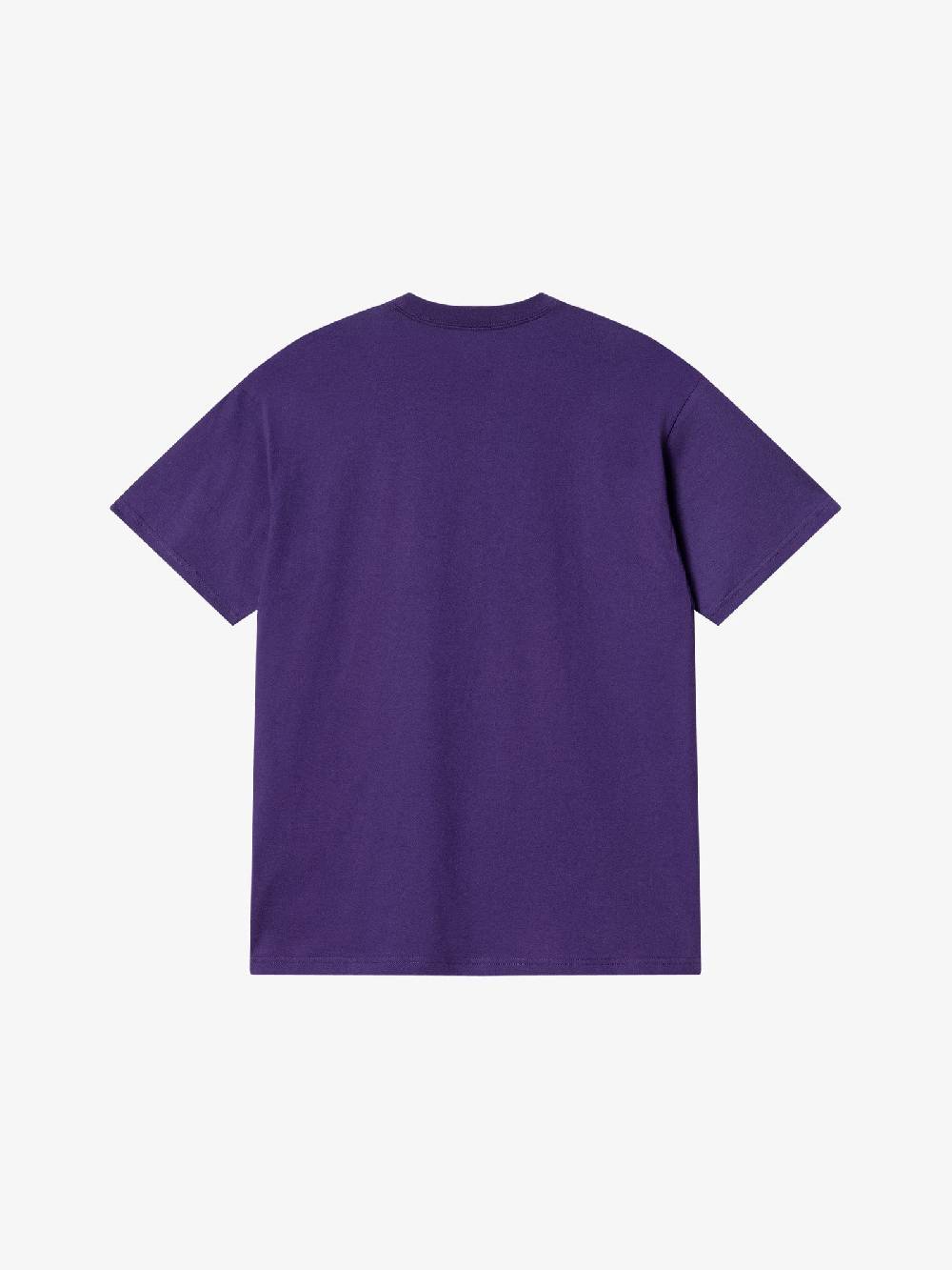 CARHARTT WIP T-shirt S/S Tube I033173_1Y5_XX Uomo In Cotone Viola