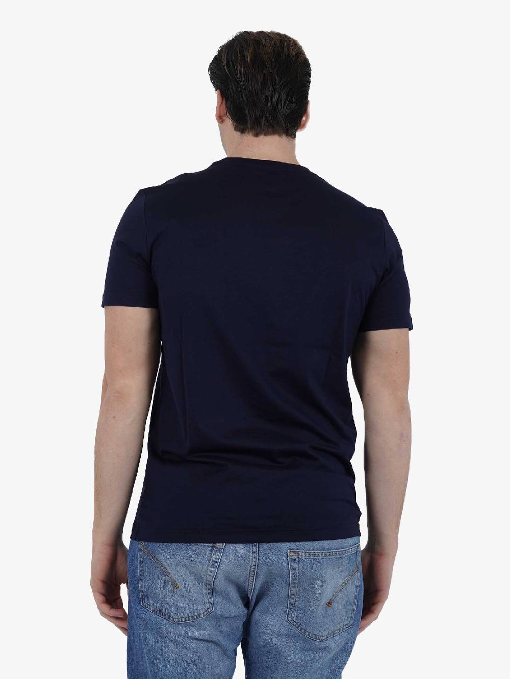 DONDUP T-shirt US198 JF0271U FS6 DU Uomo Cotone Blu