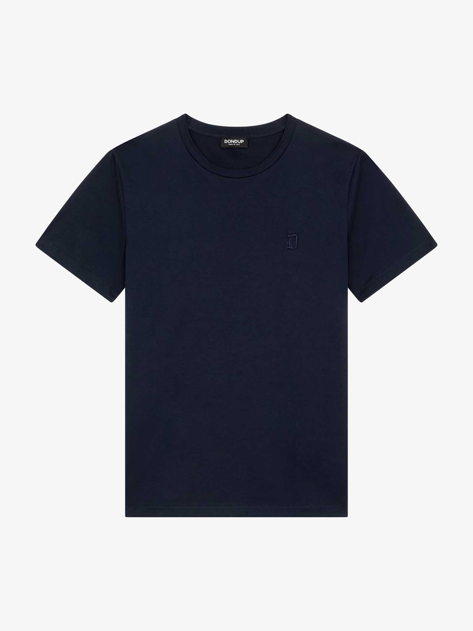 DONDUP T-shirt US198 JF0271U FS6 DU Uomo Cotone Blu