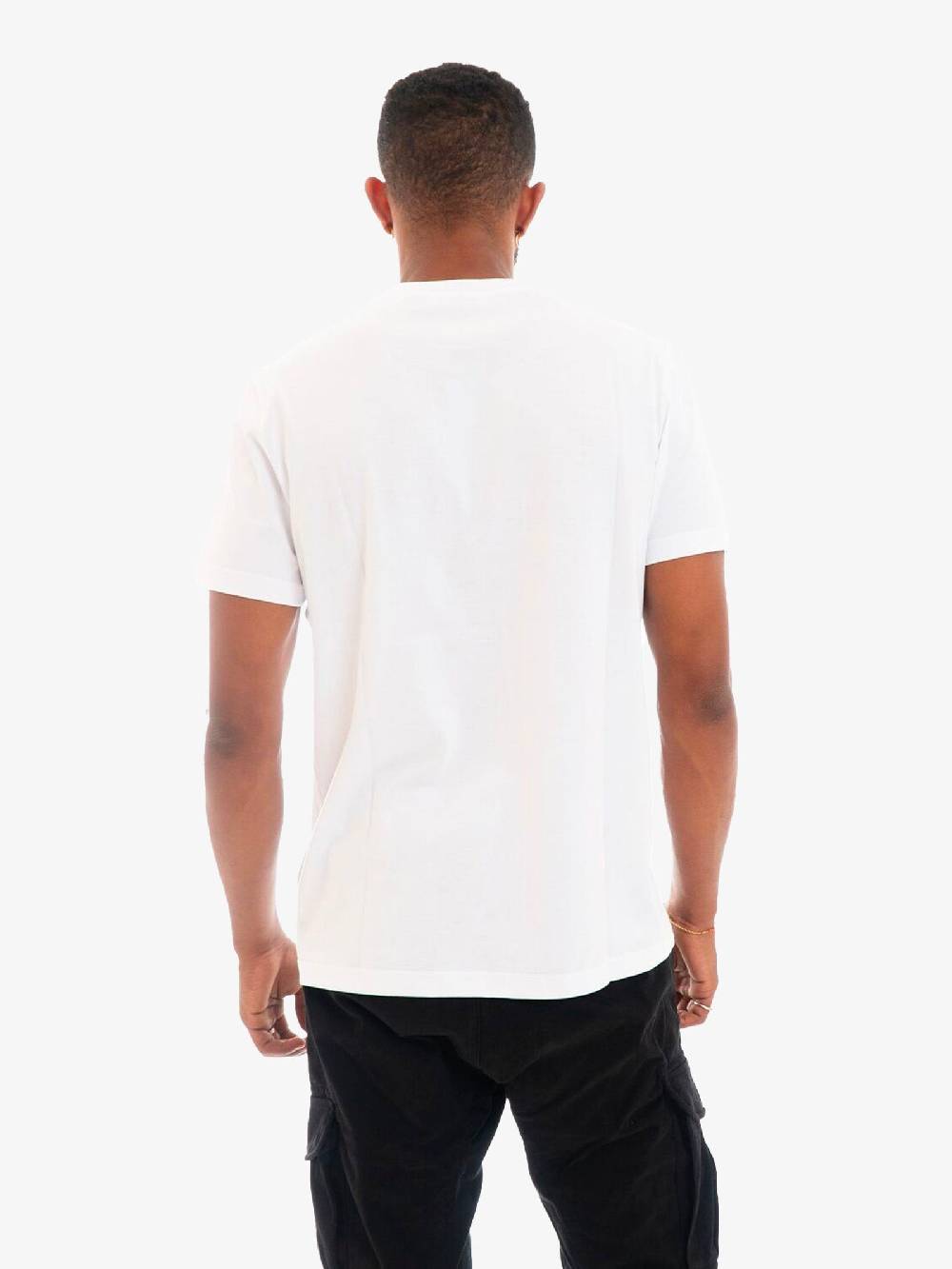 DONDUP T-shirt US198 JF0271U ZL4 DU Uomo In Cotone Bianca