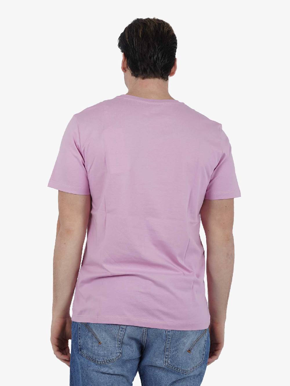 DONDUP T-shirt US198 JF0309U HN8 DU Uomo Cotone Viola