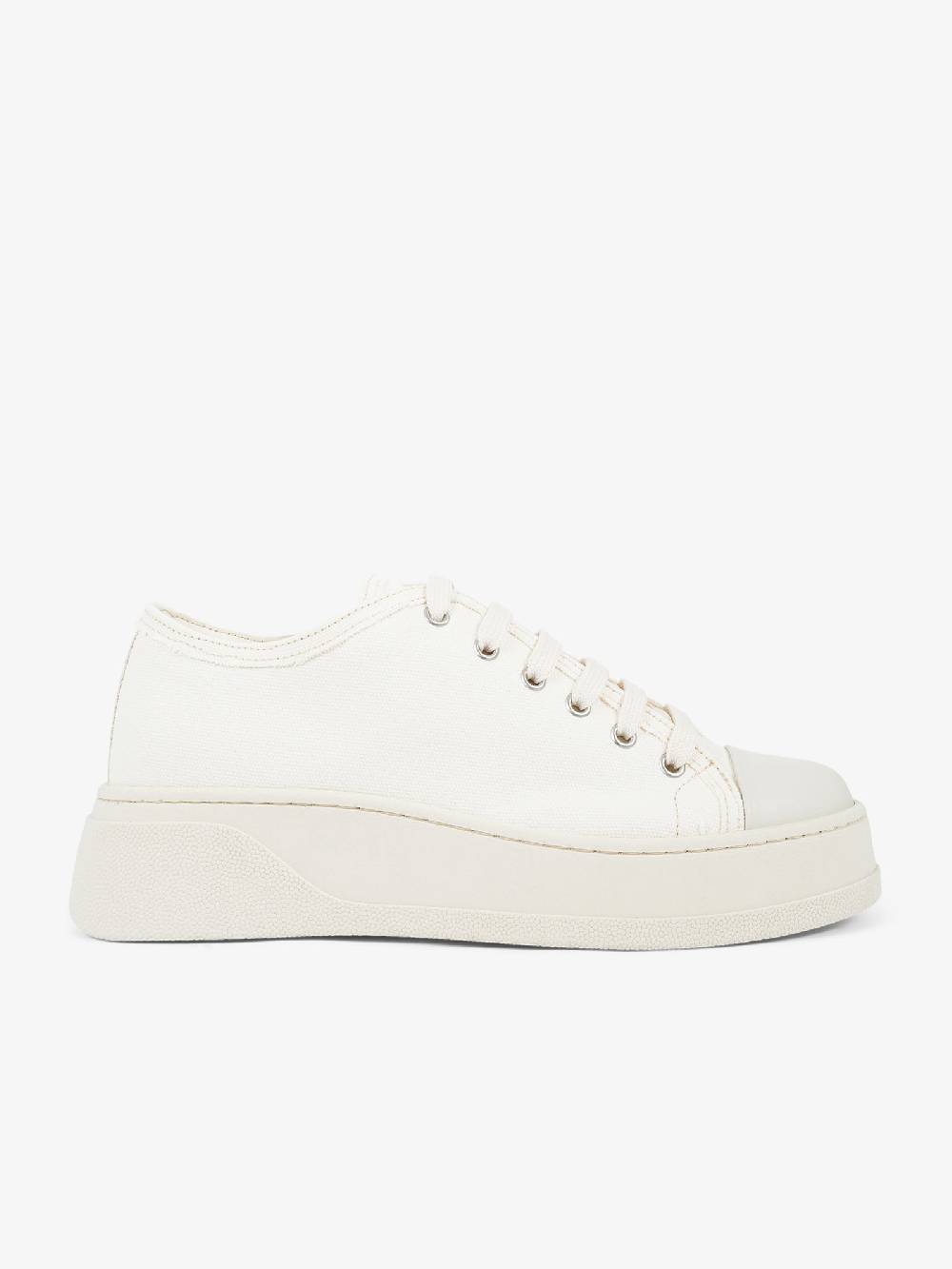 TAKAMORI Scarpe basse BANDANA uomo canvas beige