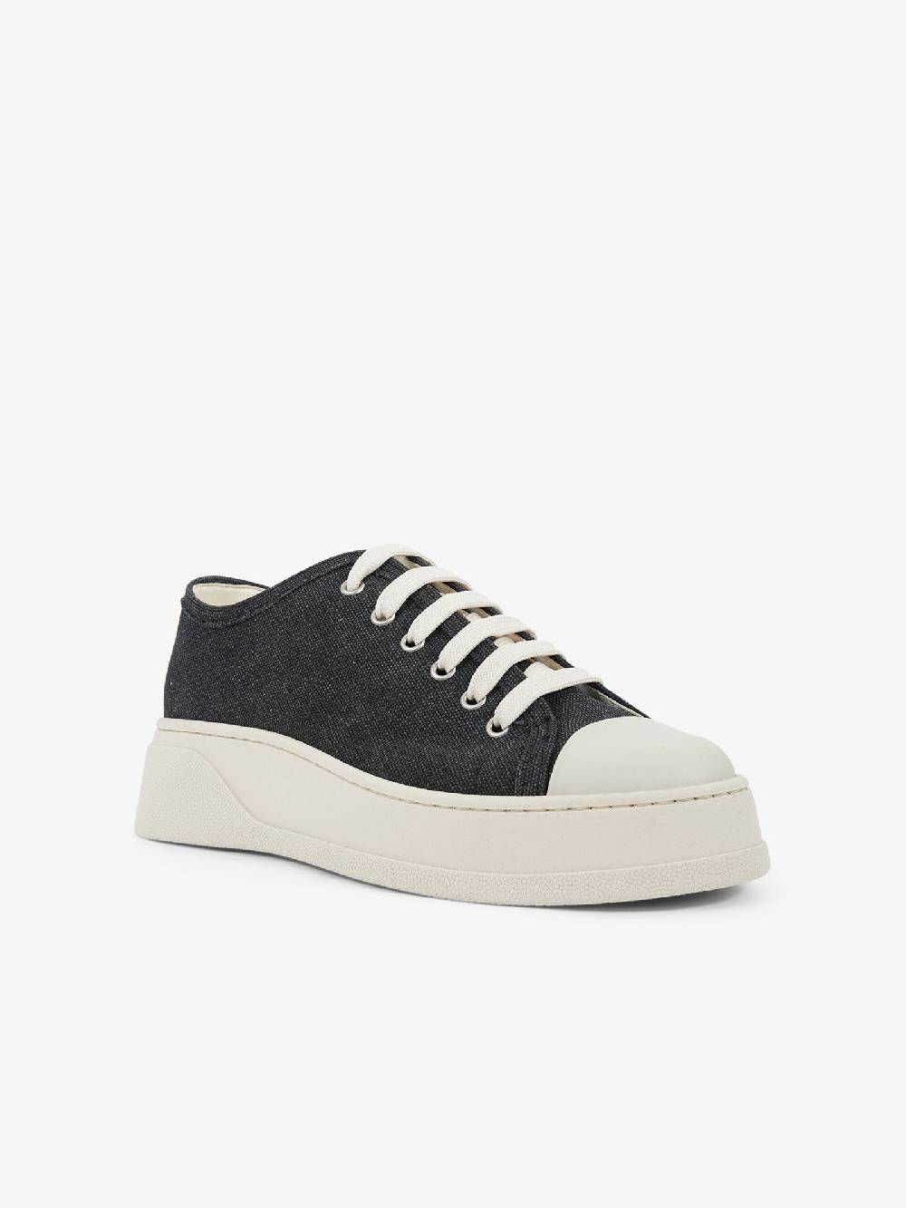 TAKAMORI Scarpe Basse BANDANA Uomo Canvas Grigio